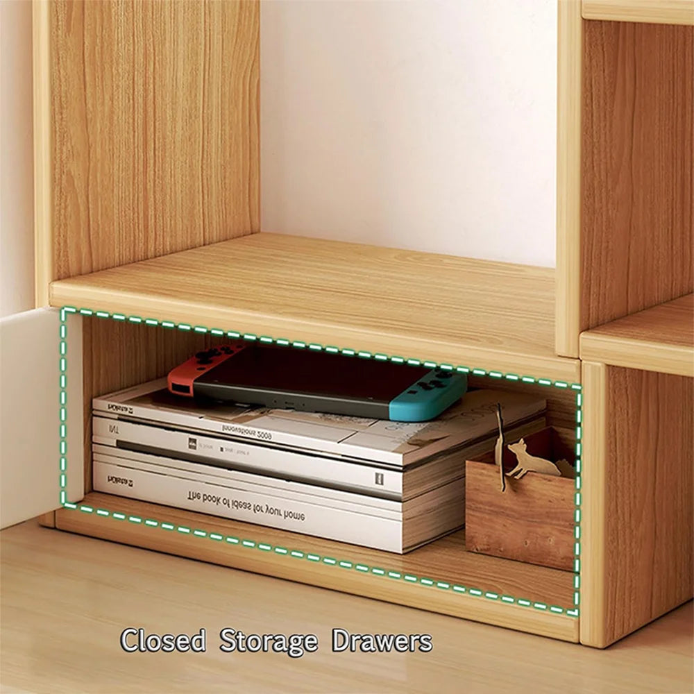 Desktop Shelving Storage Unit, Layered Shelf