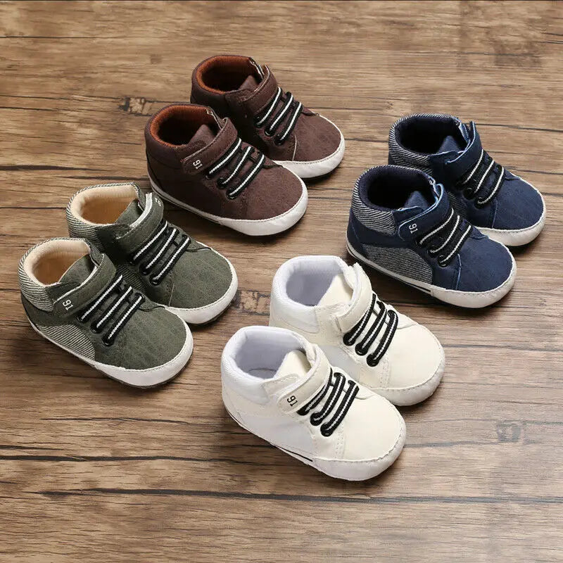 Baby Boys Girls Sneakers First Walkers For 0-18 Month