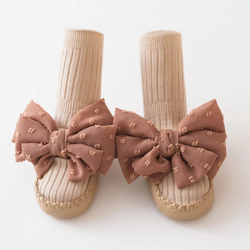 Babies Anti Slip Lace Foot Socks First Walker