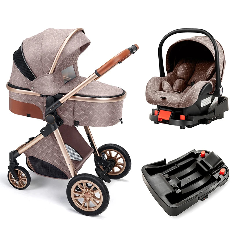 Portable Baby Stroller, Trolley Wagon, Carriage Base