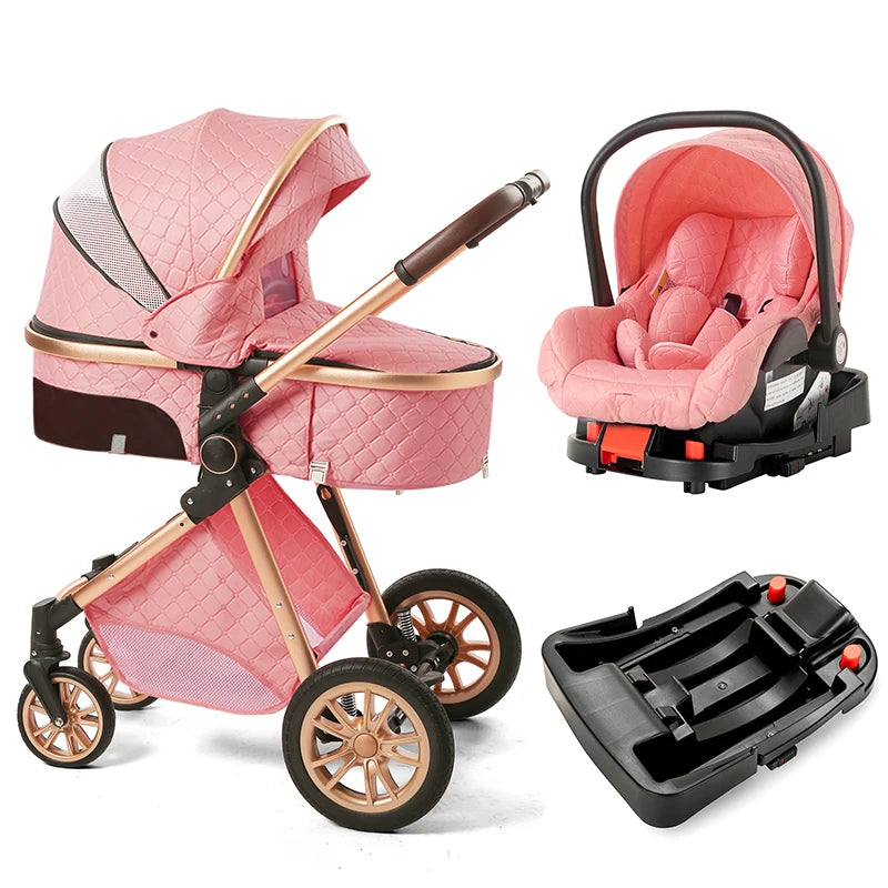 Portable Baby Stroller, Trolley Wagon, Carriage Base