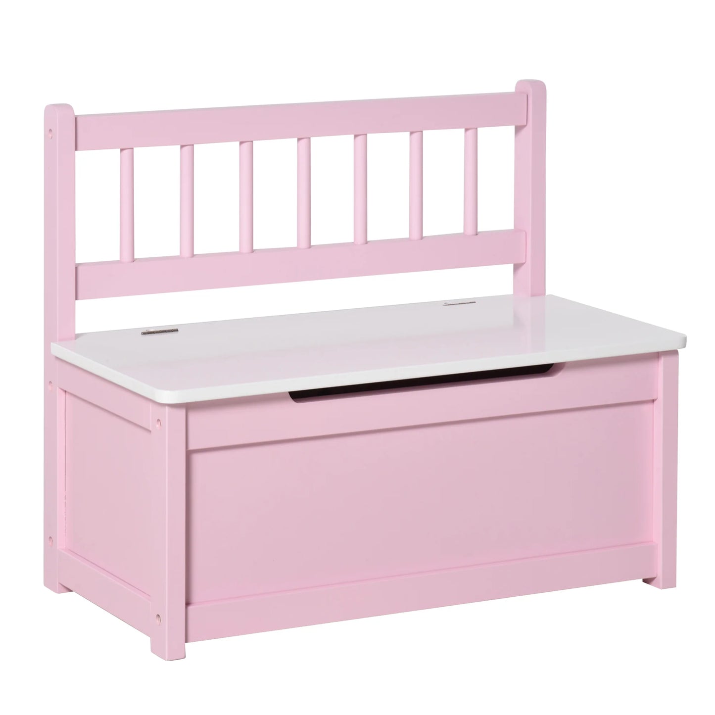 Kids 2-In-1 Wooden Toy Storage, Bench Seat