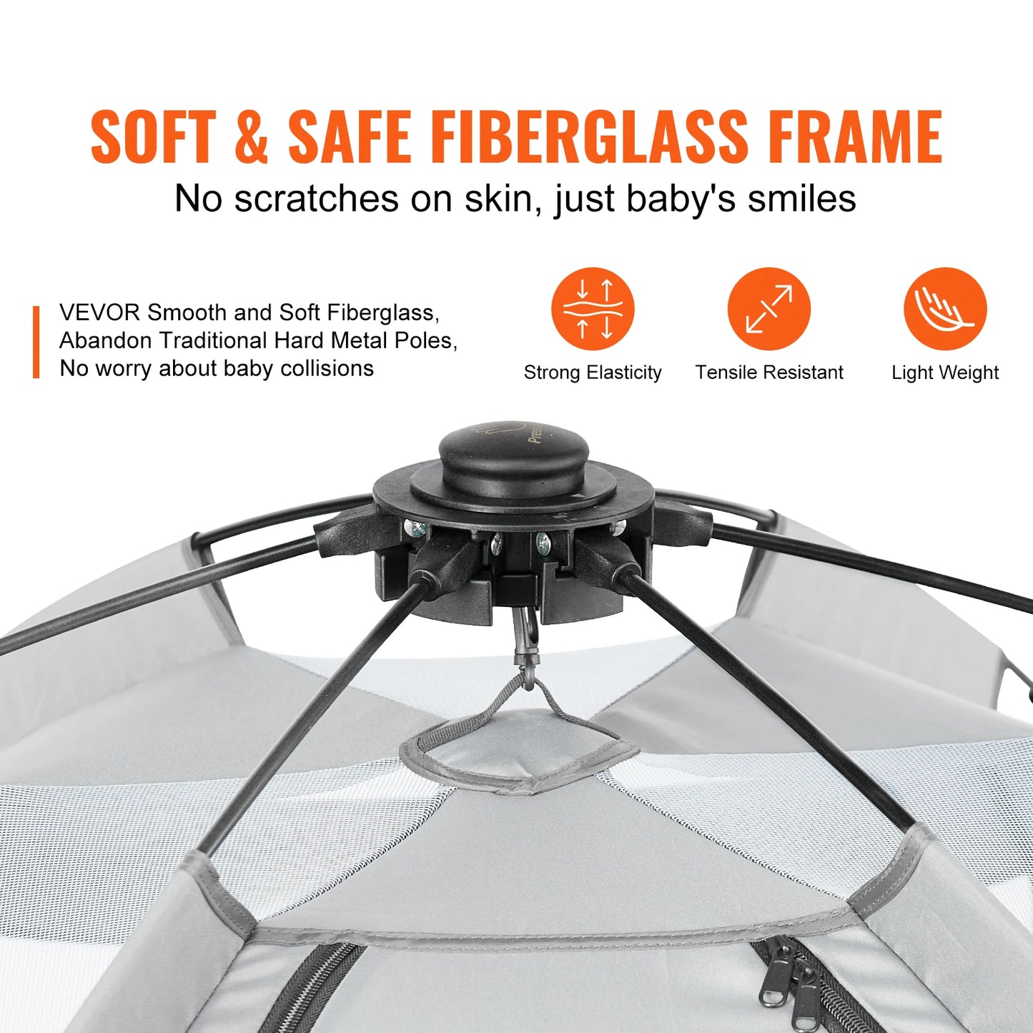 Baby Canopy Playpen Indoor/Outdoor Lightweight