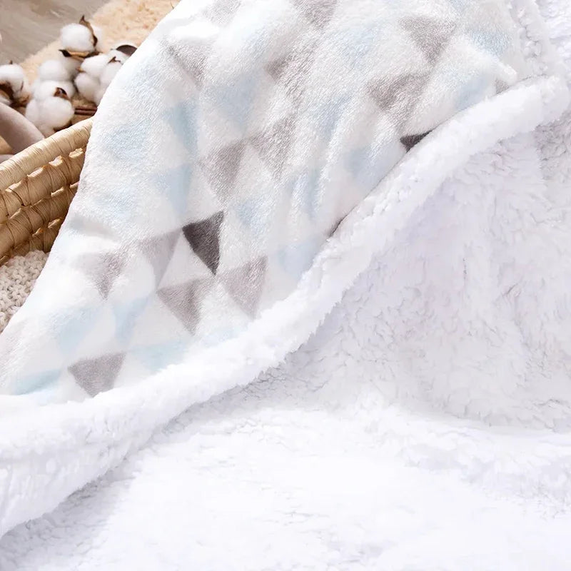 Newborn Bedding Swaddle Wrap Soft Blanket Washable