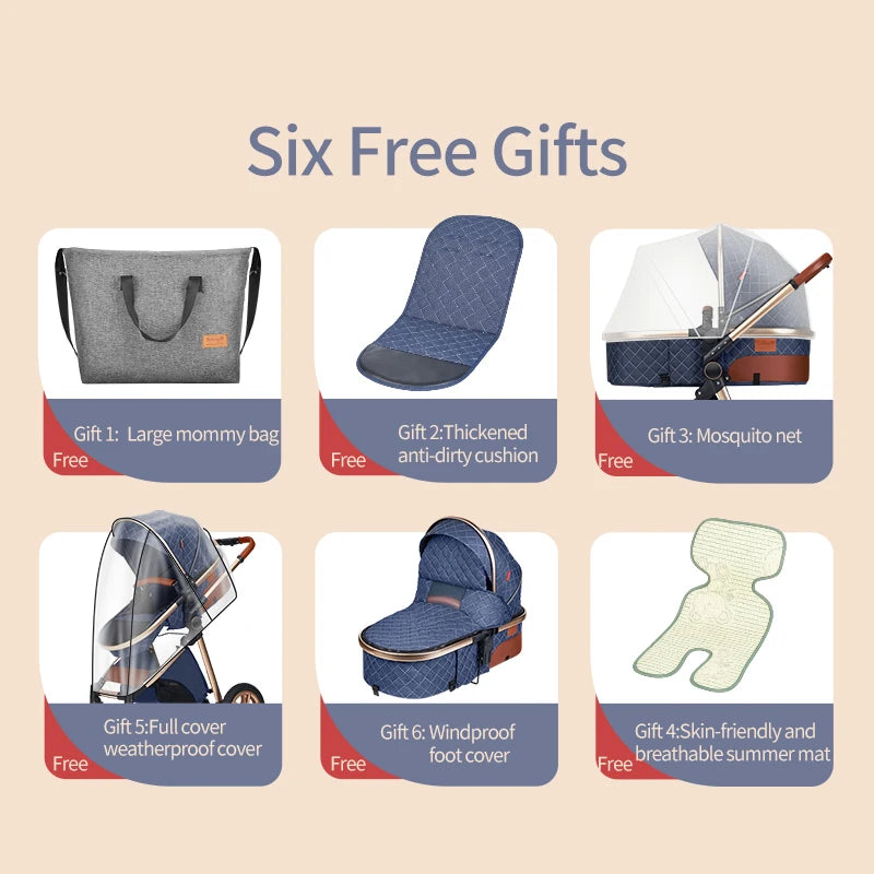 Portable Baby Stroller, Trolley Wagon, Carriage Base