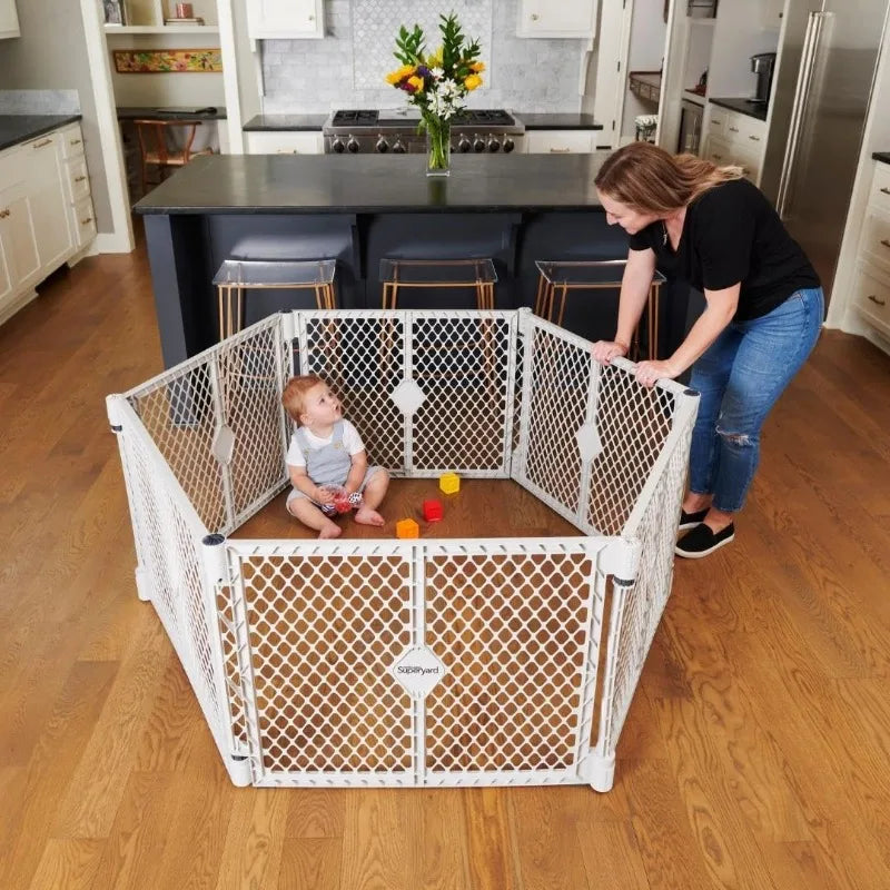 Playpen Or Extra Wide Baby Gate