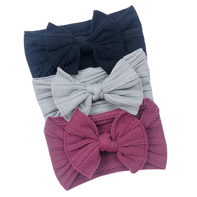 Baby Headbands Bows Set, Newborn-Toddler.