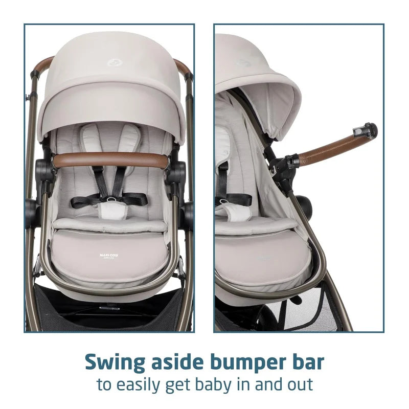 5-In-1 Modular Baby Travel System Car Seat/Stroller,
