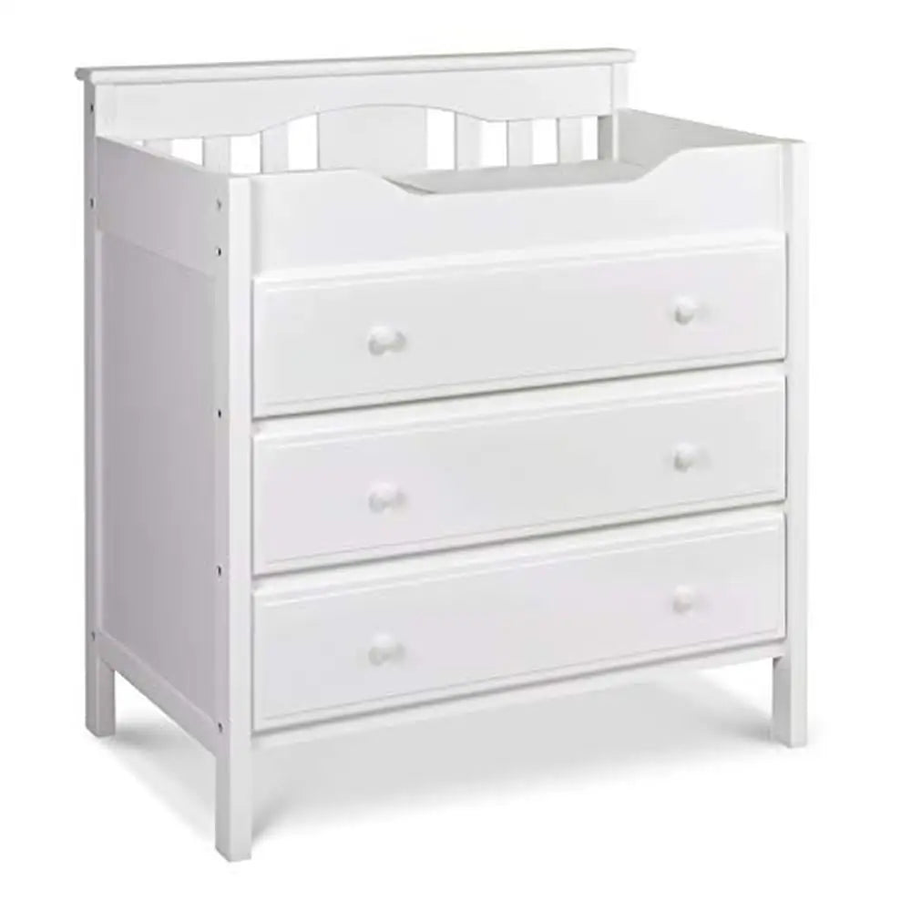 3-Drawer Baby Changer Dresser Sustainable Wood