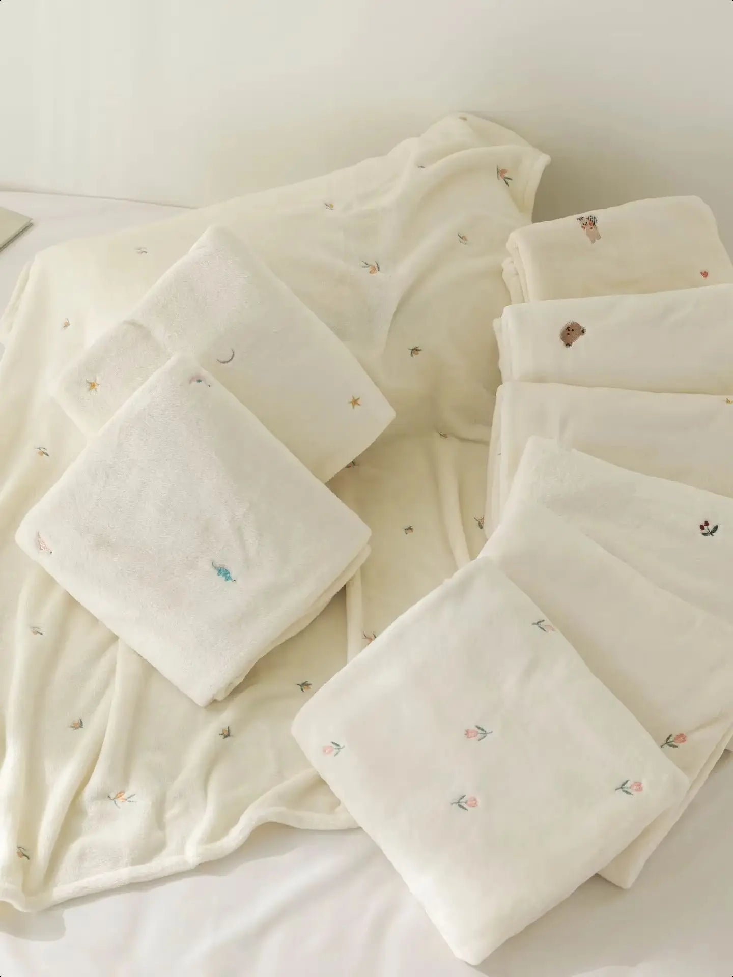 Fleece Baby Blanket Newborn Swaddling Blankets