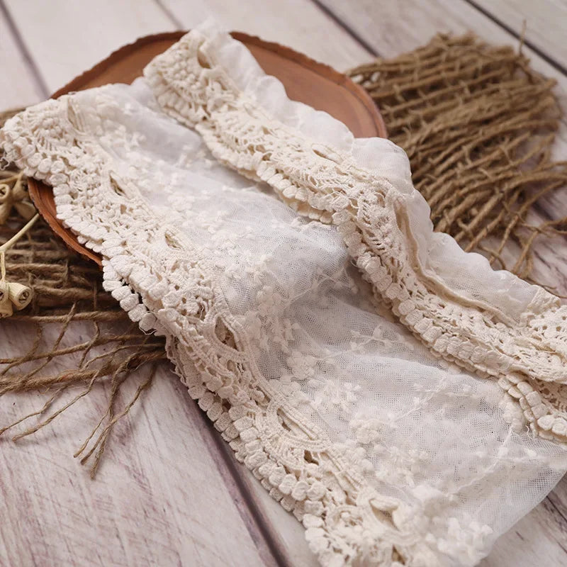 High Quality Lace Newborn Baby Photo Wraps