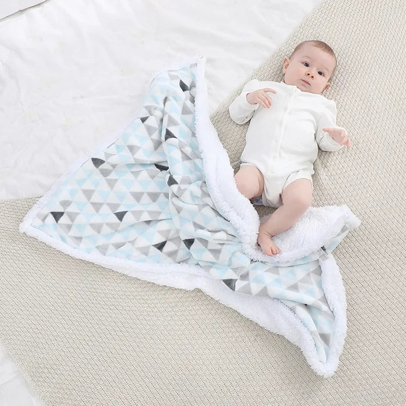 Newborn Bedding Swaddle Wrap Soft Blanket Washable