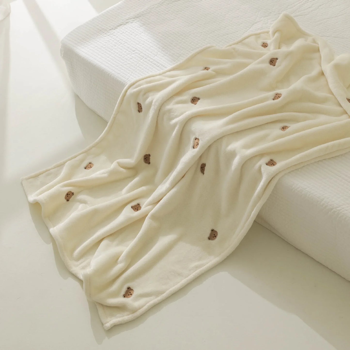 Fleece Baby Blanket Newborn Swaddling Blankets