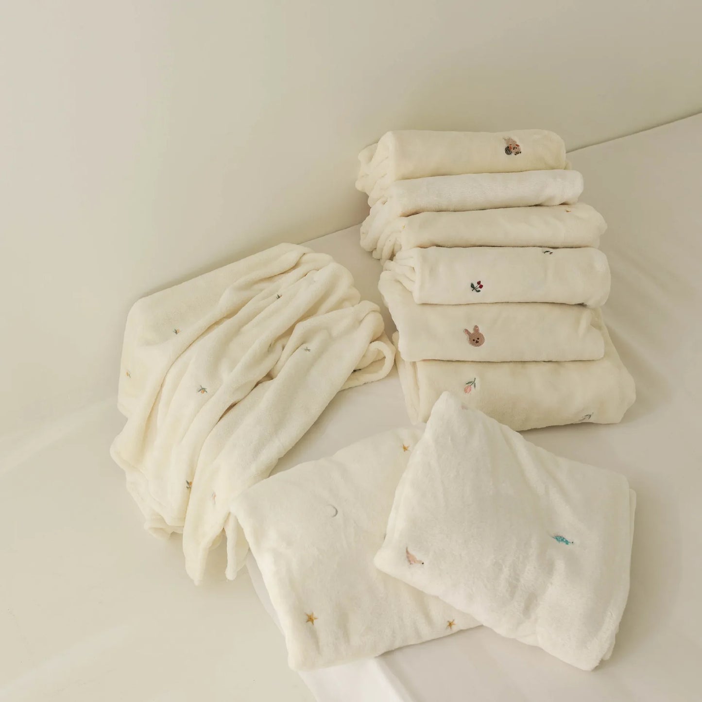 Fleece Baby Blanket Newborn Swaddling Blankets