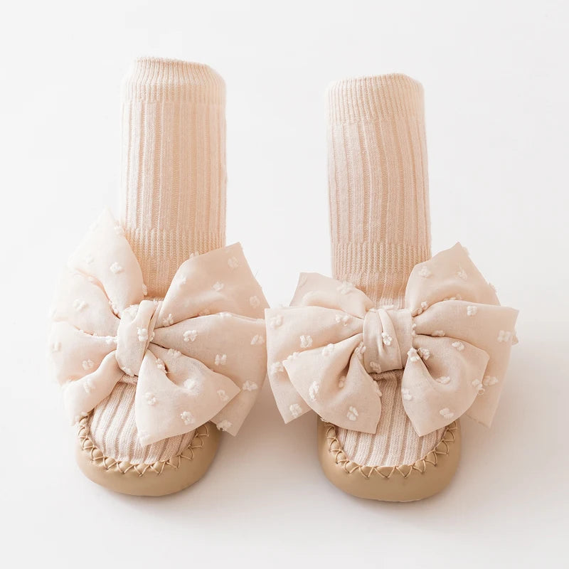 Babies Anti Slip Lace Foot Socks First Walker