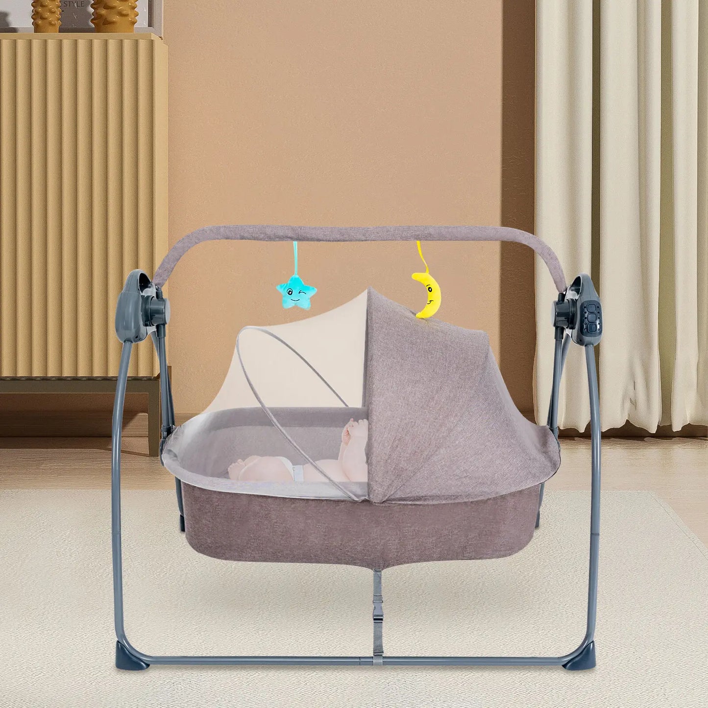 Musical Cradle Swing 5 Speed Electric With Remote
