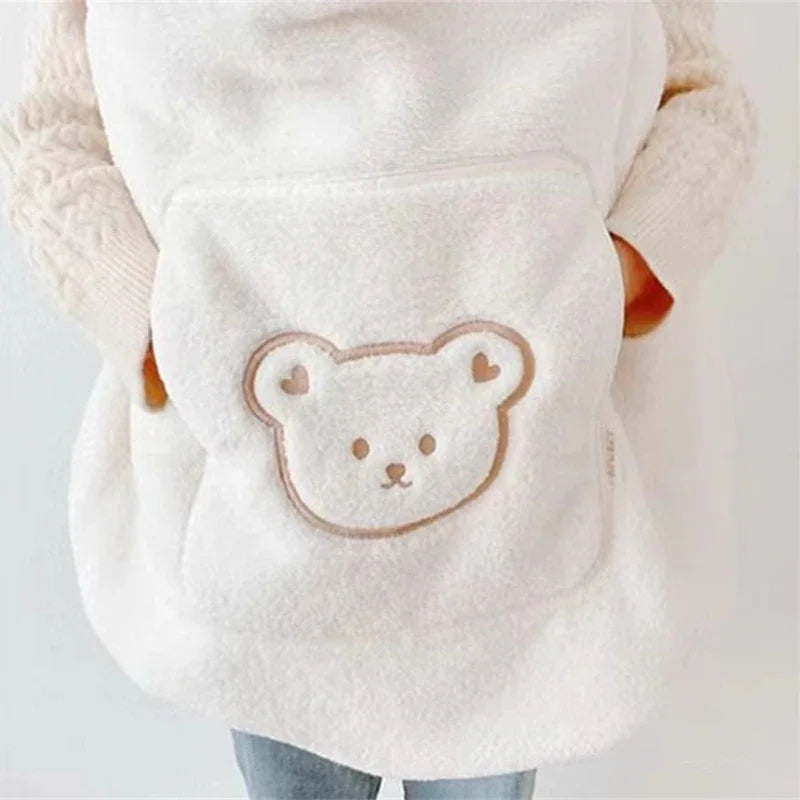 Winter Fleece Baby Blanket Waist Stool Cloak