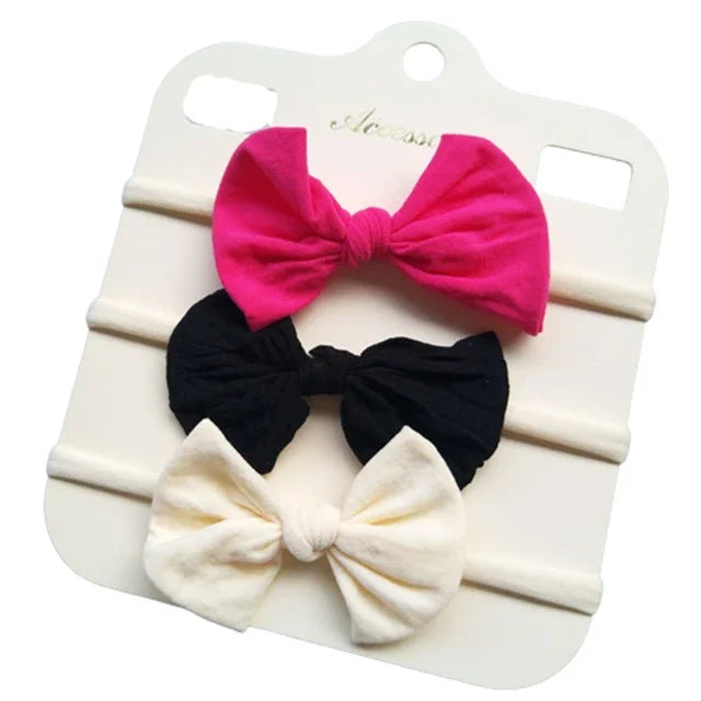 Baby Headbands Bows Set, Newborn-Toddler.