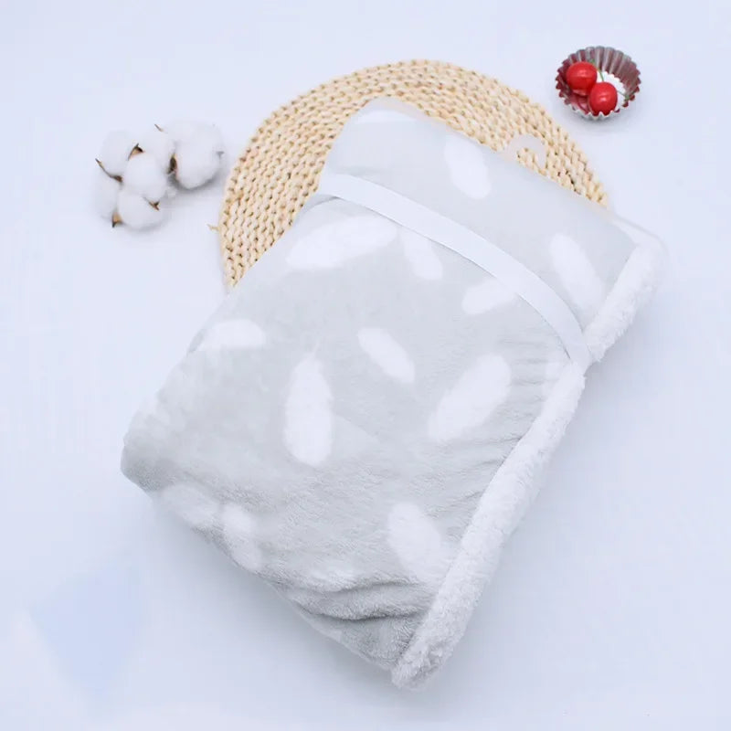 Newborn Bedding Swaddle Wrap Soft Blanket Washable