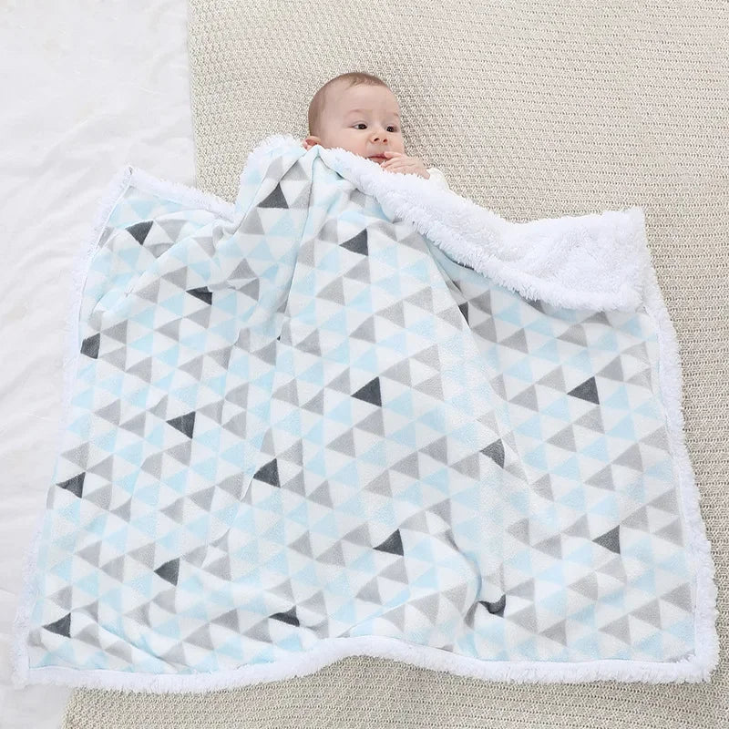Newborn Bedding Swaddle Wrap Soft Blanket Washable
