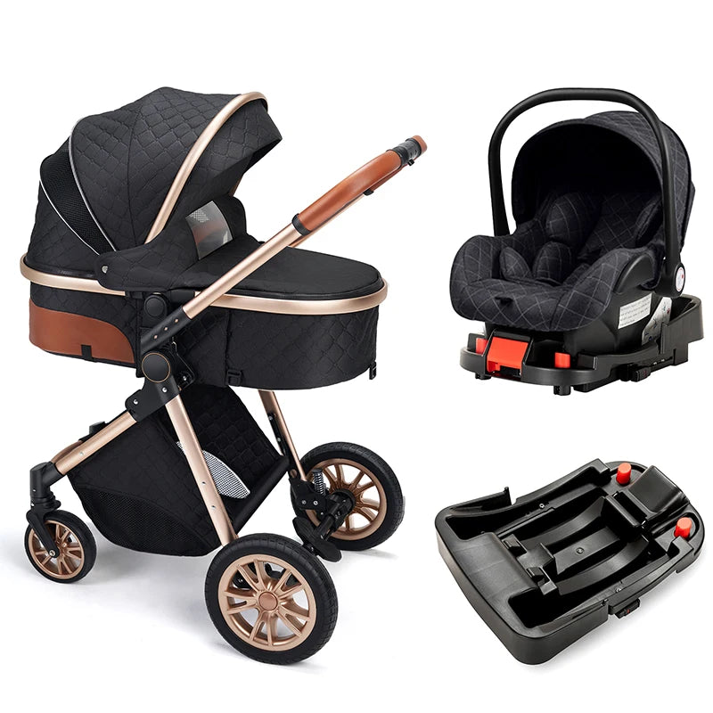 Portable Baby Stroller, Trolley Wagon, Carriage Base