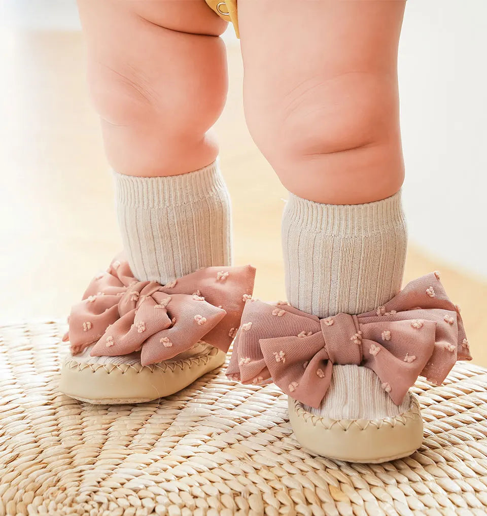 Babies Anti Slip Lace Foot Socks First Walker