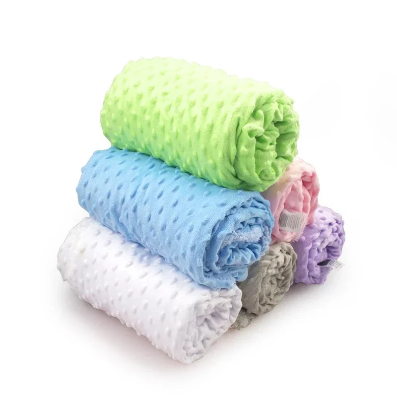 Baby Blanket & Swaddling Newborn Thermal Soft Fleece