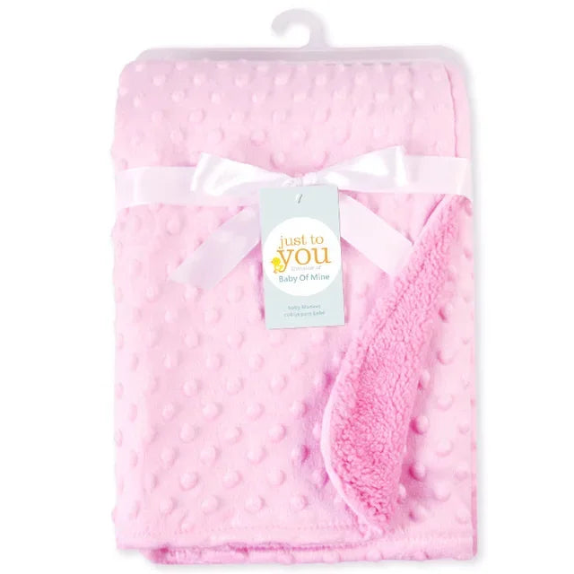 Baby Blanket & Swaddling Newborn Thermal Soft Fleece