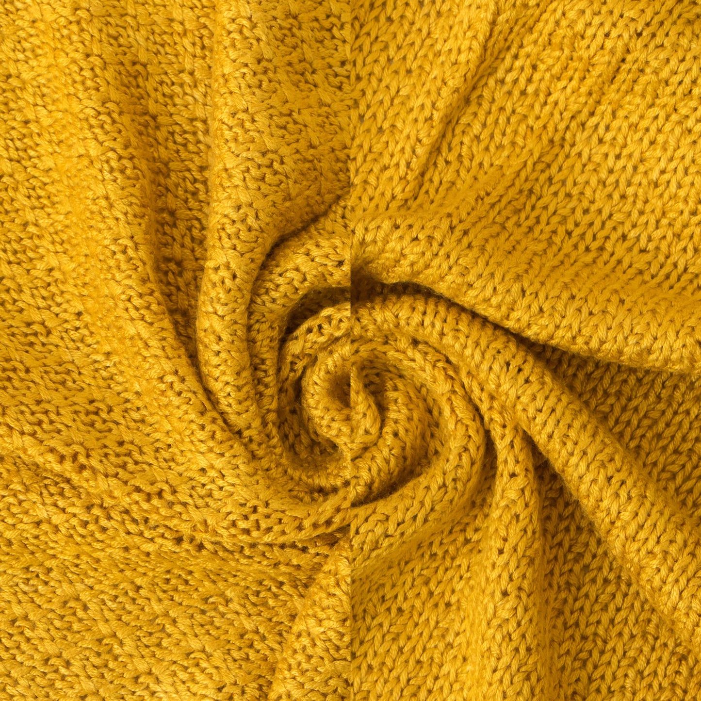 Natural Bamboo Cable Knit Baby Blanket