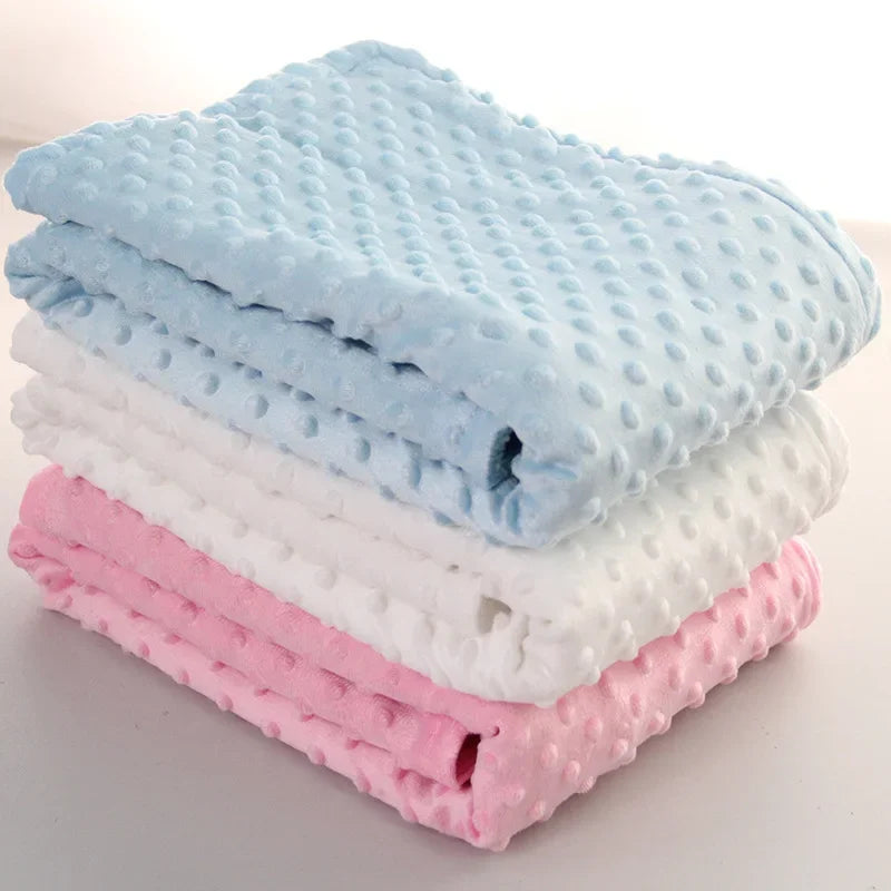 Baby Blanket & Swaddling Newborn Thermal Soft Fleece
