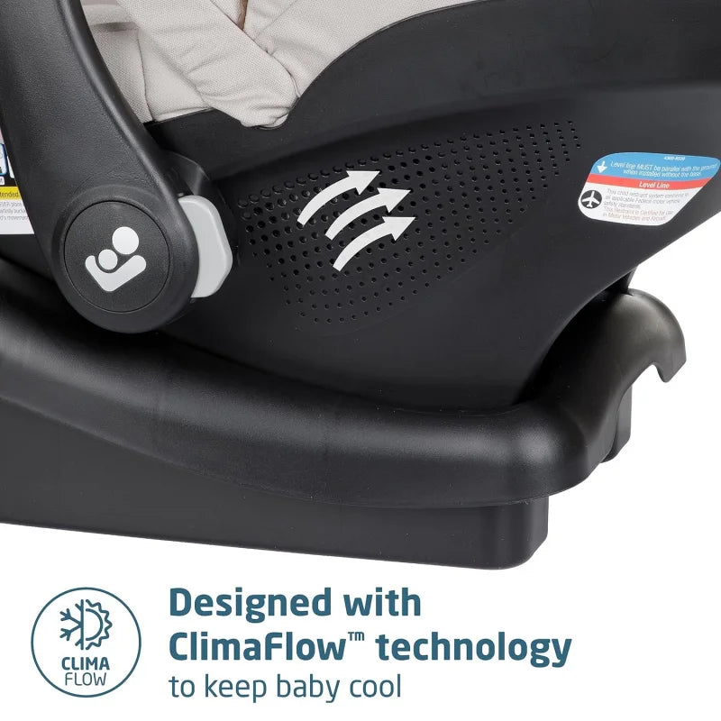 5-In-1 Modular Baby Travel System Car Seat/Stroller,