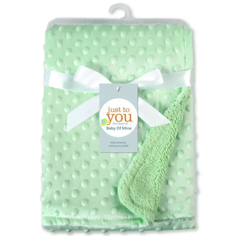 Baby Blanket & Swaddling Newborn Thermal Soft Fleece