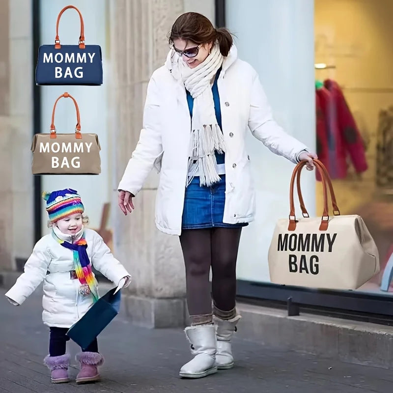 Large Portable Waterproof Mommy Bag, Maternity/Diaper