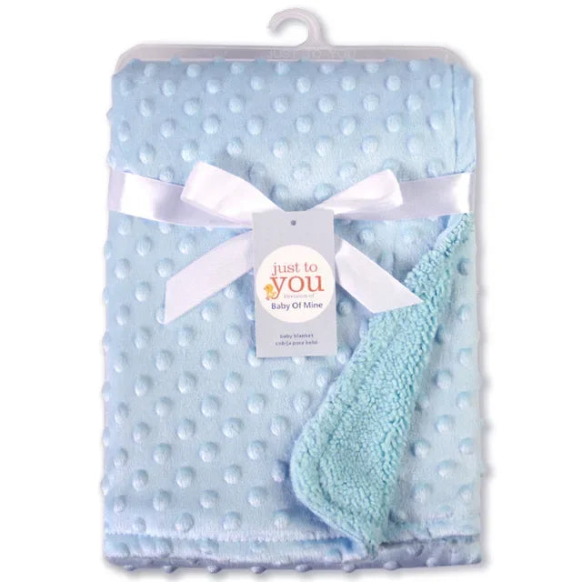 Baby Blanket & Swaddling Newborn Thermal Soft Fleece
