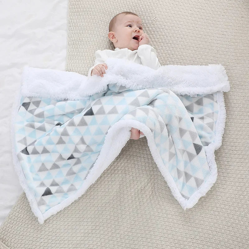 Newborn Bedding Swaddle Wrap Soft Blanket Washable