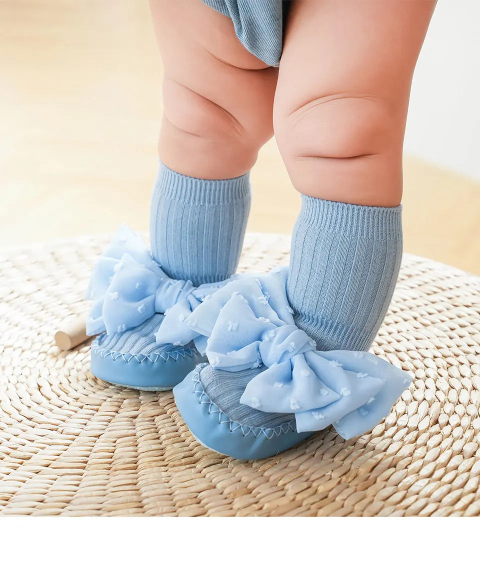 Babies Anti Slip Lace Foot Socks First Walker