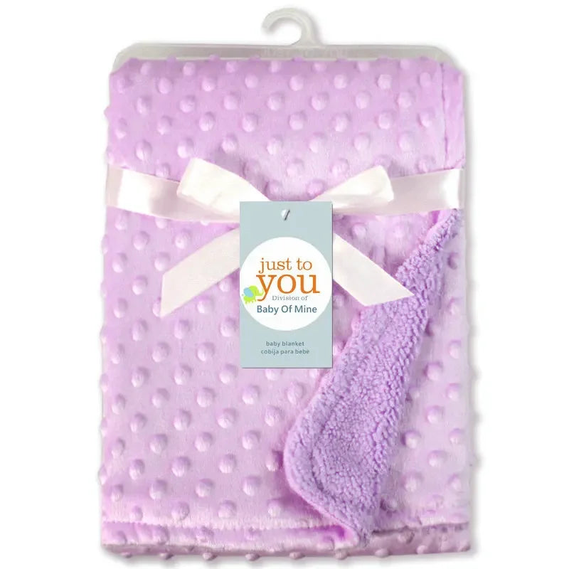 Baby Blanket & Swaddling Newborn Thermal Soft Fleece
