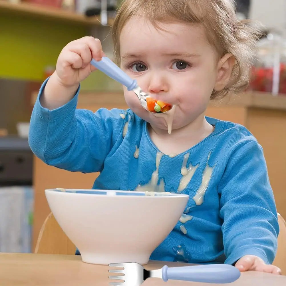 Baby/Toddler Utensils 3 Forks and Spoons Sets