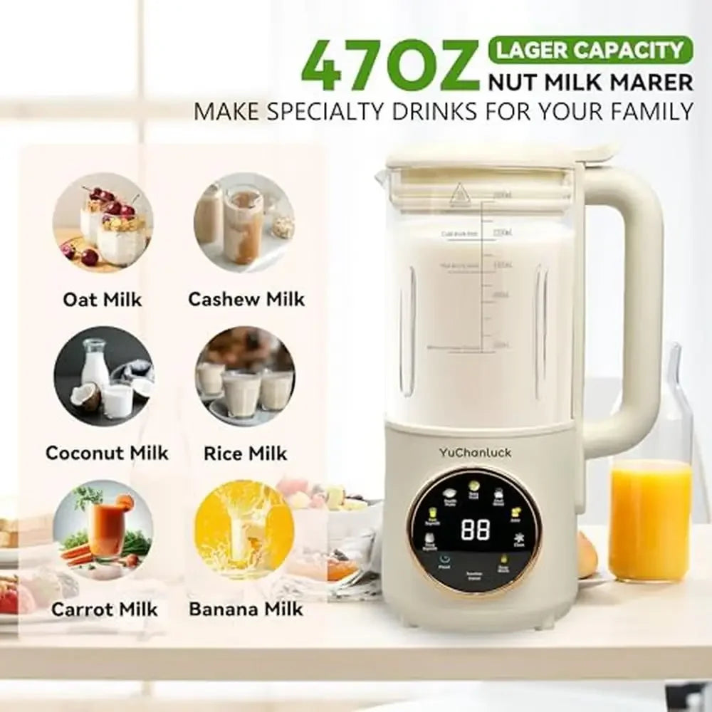 Soy Almond Oat Milk Maker Baby Food Plant Based Milks