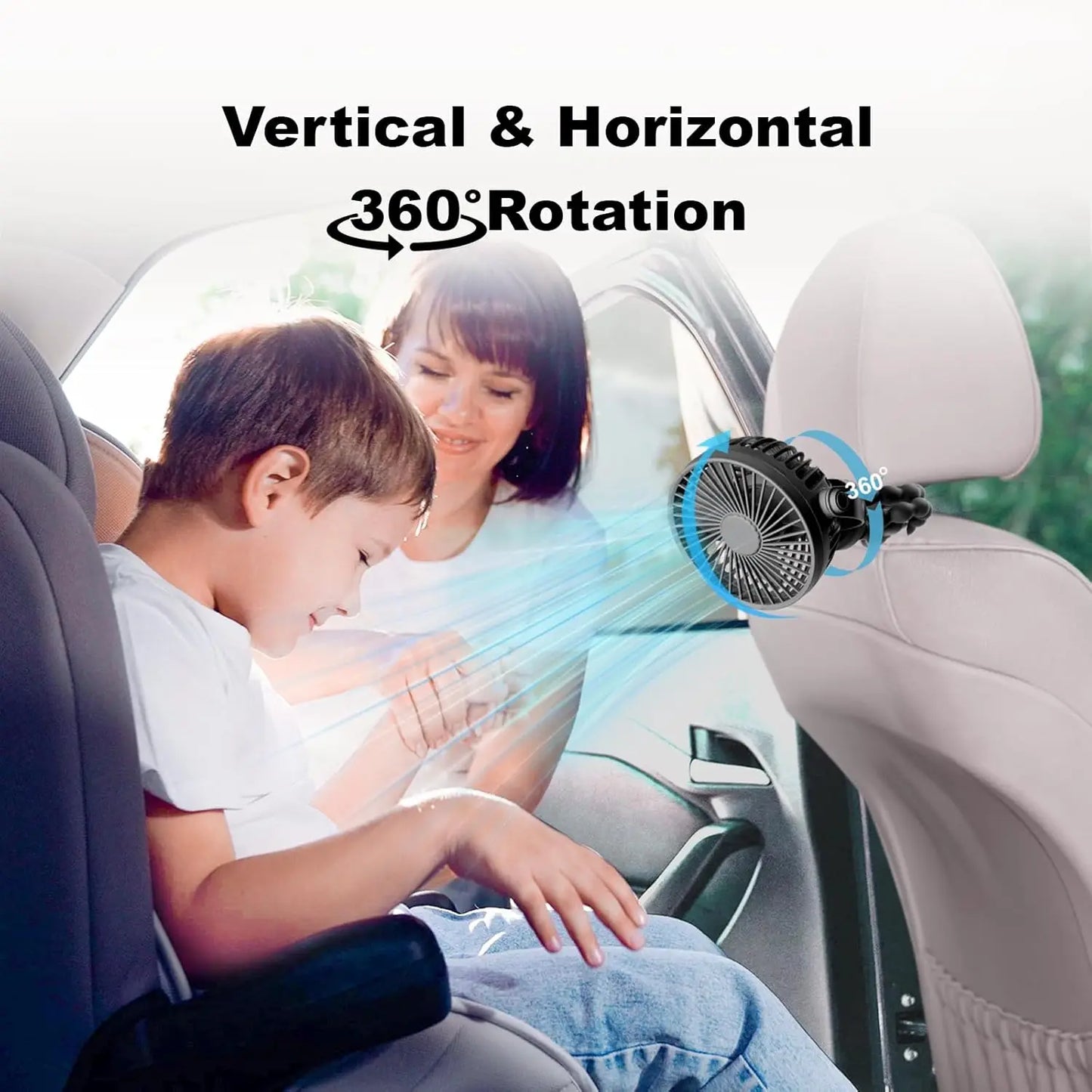 Portable Clip On Stroller Fan Small