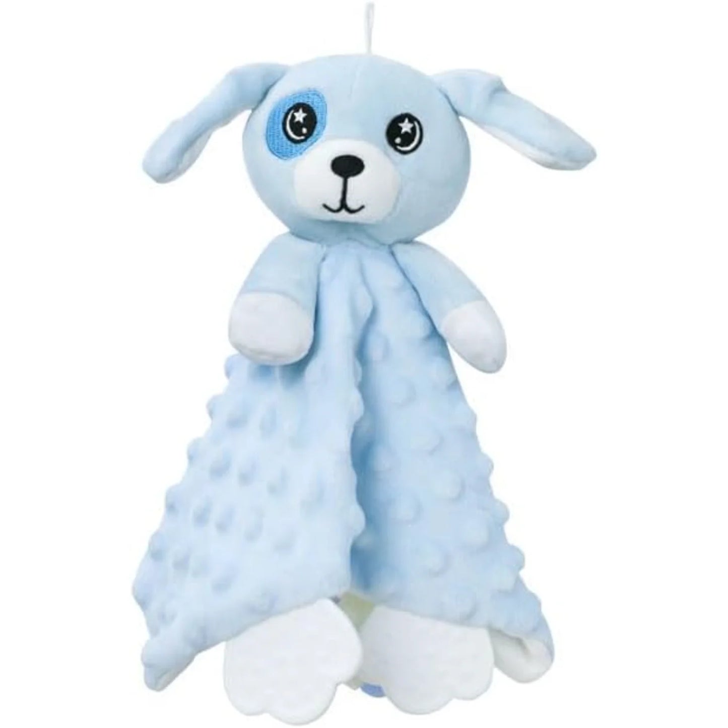 Stuffed Animal Head In Middle Of Blanket For Baby