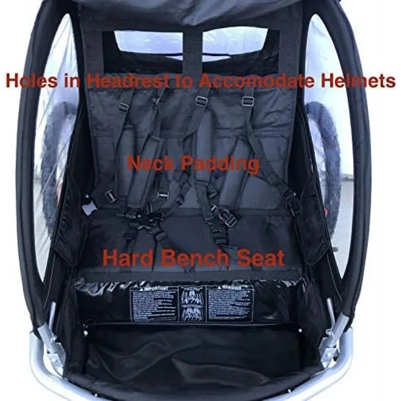Child/Baby Bicycle Trailer And Stroller For Runners